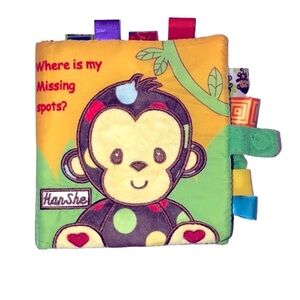 Hanshe baby soft crinkle book